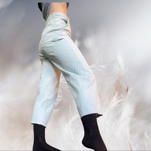 JAC+JACK pastel blue jeans, size 10, like new - Picture 5 of 12